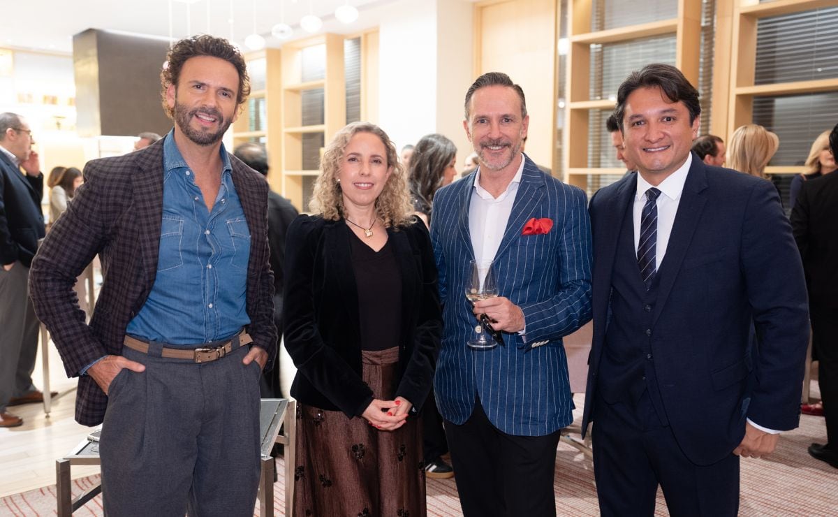 Alfredo Oropeza, Maricarmen Mondragón, Pepe Bandera e Isaac Ochoa (Foto: Leonardo Gómez)