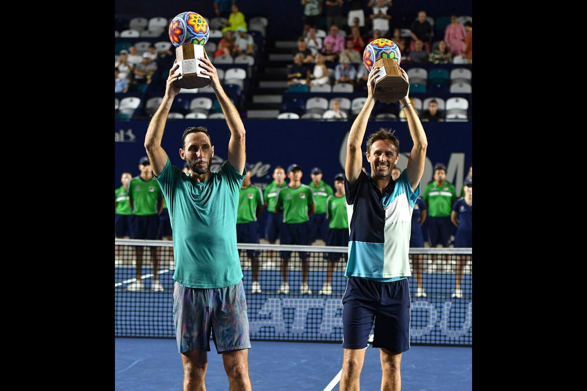 Santiago González y Èdouard Roger-Vasselin ganan en dobles del Abierto Los Cabos 2023. (Foto: Arturo Quintero para VIP)