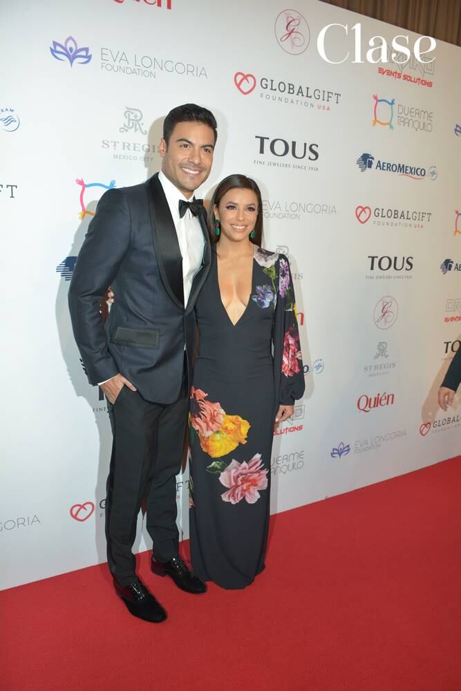 Rosa Tous, Eva Longoria, Carlos Rivera y Michelle Salas en The Global Gift Gala 2019