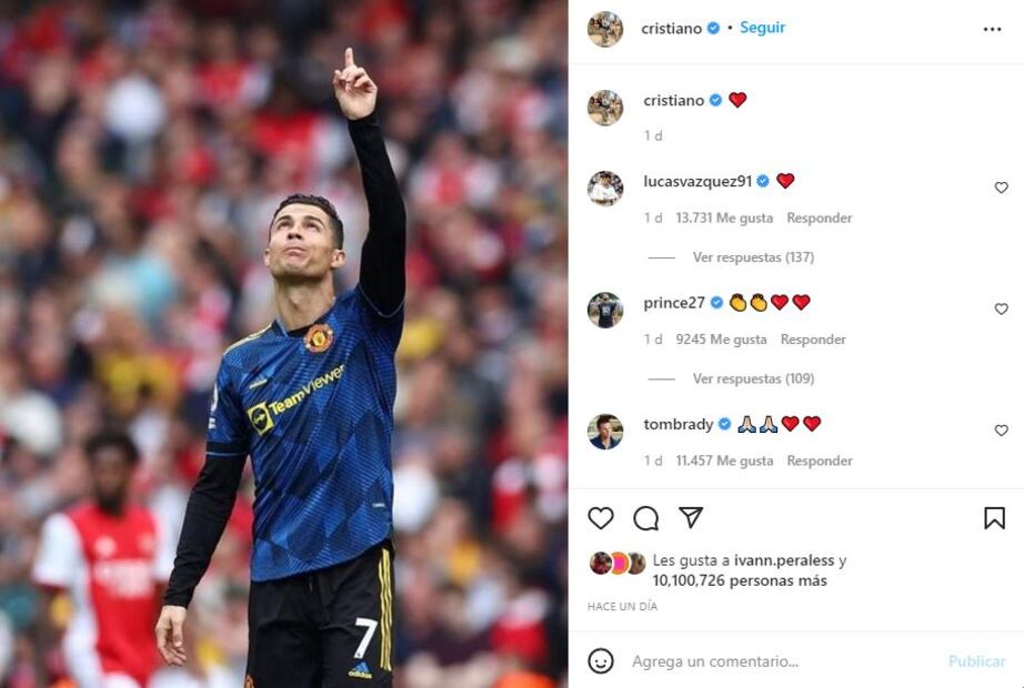 Cristiano Ronaldo rinde un emotivo homenaje a su bebé fallecido