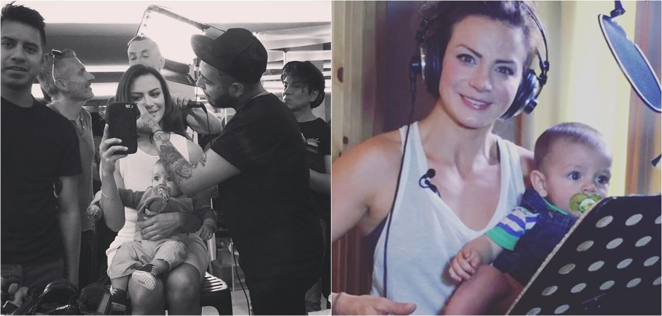 Silvia Navarro nos muestra lo grande que está su bebé