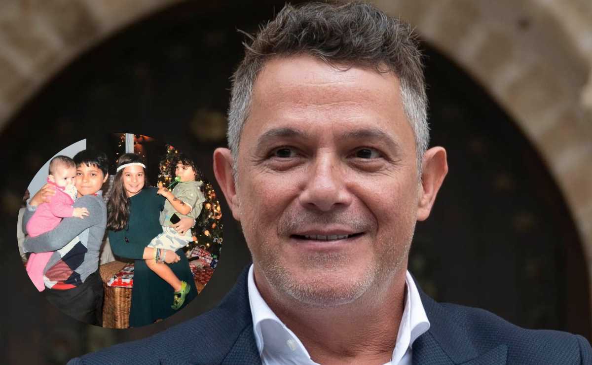 Así han crecido los hijos de Alejandro Sanz