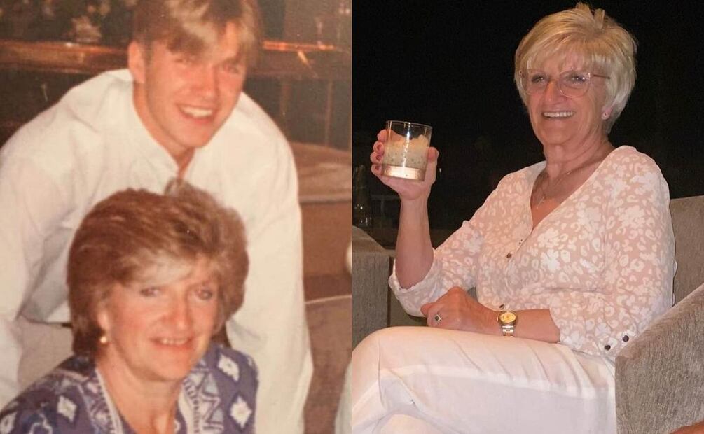 Ella es Sandra Georgina West, mamá de David Beckham / Fotos: Instagram