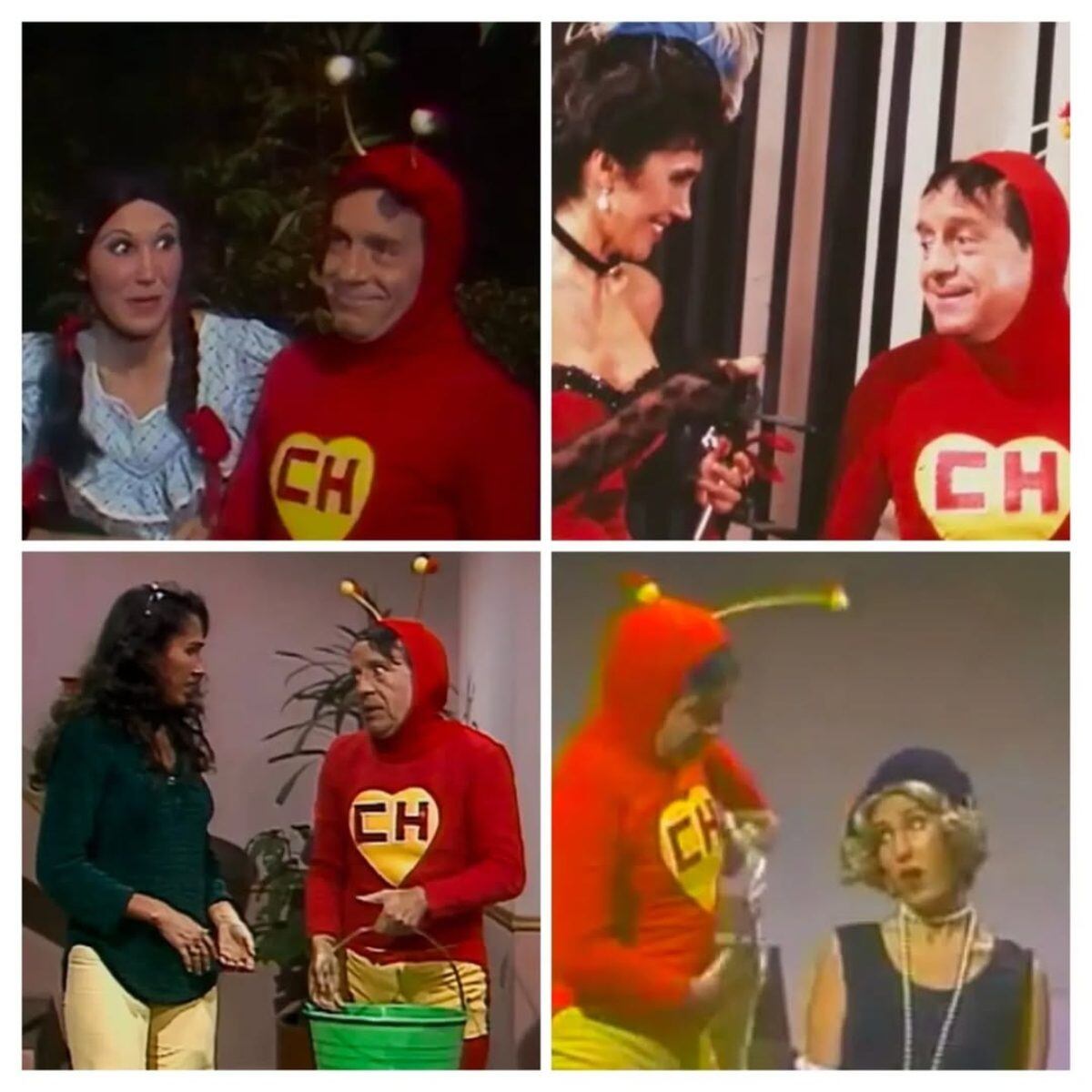 Florinda Meza y Roberto Gómez Bolaños / Foto: Instagram @florindamezach1