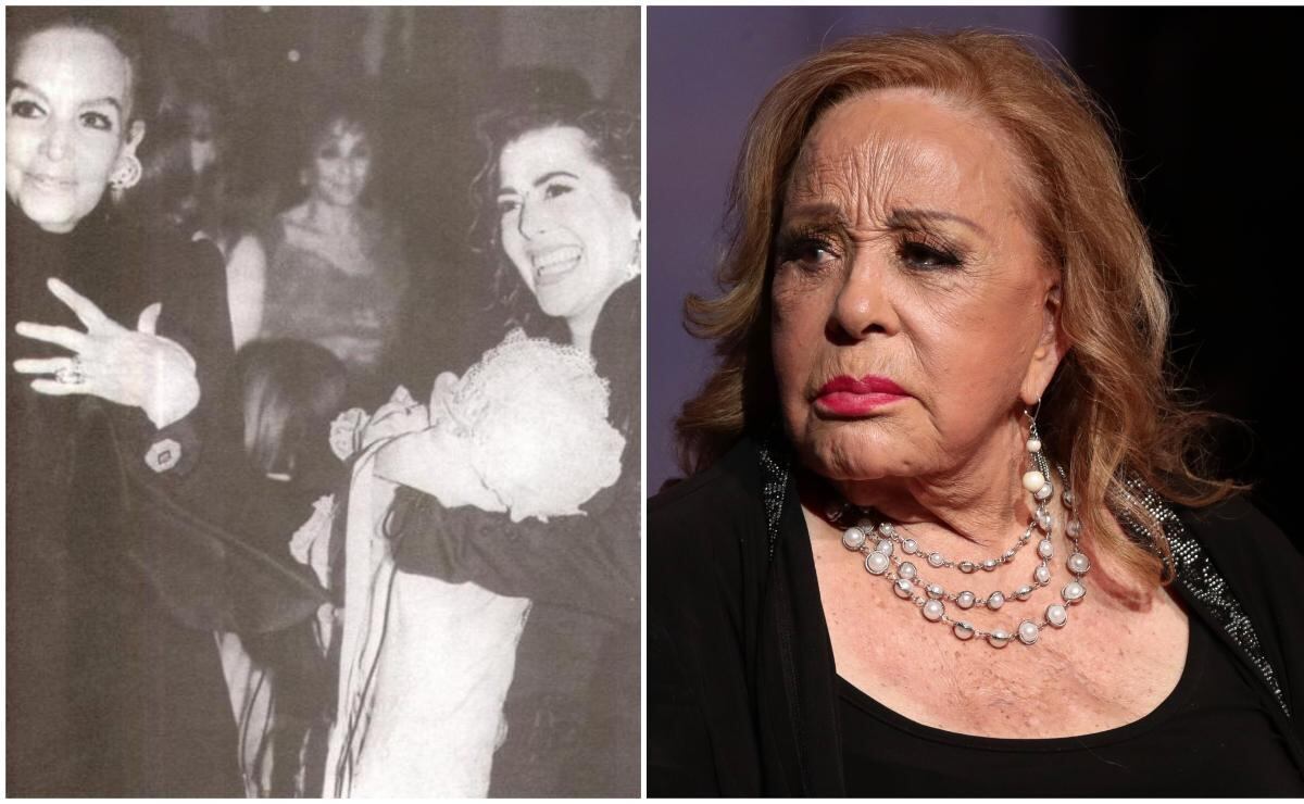 María Félix dejó fuera a Silvia Pinal en el bautizo de Frida Sofía