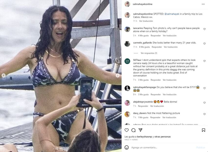 Instagram: @salmahayekonline