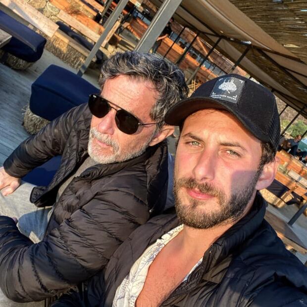 Humberto Zurita y su hijo Sebastián / Instagram: @szuritaoficial