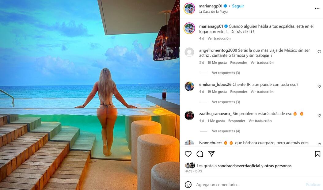 Mariana González, futura esposa de Vicente Fernández Jr. / Instagram