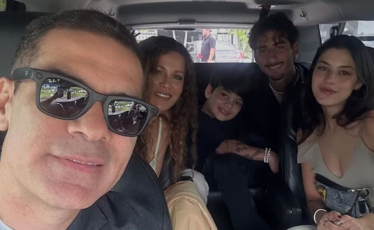 Rafael Márquez, Jaydy Michel, Leonardo, Rafaella y Santiago / Foto: Instagram