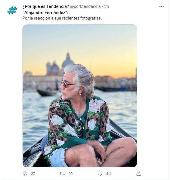 Alejandro Fernández deslumbra con look de más de 50 mil dólares