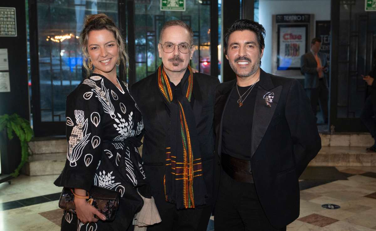 Roxana Castellanos, Luis Moore y Chef Yogui Mariano Garces / Foto: Héctor Arjona