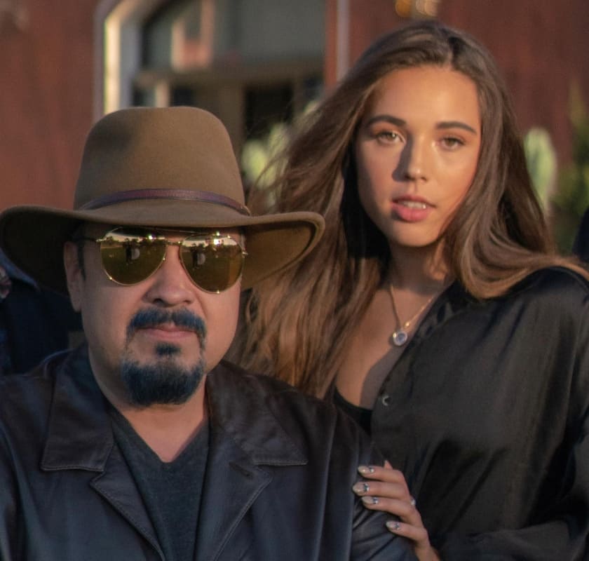Pepe Aguilar con su hija Aneliz Aguilar / Foto: Instagram