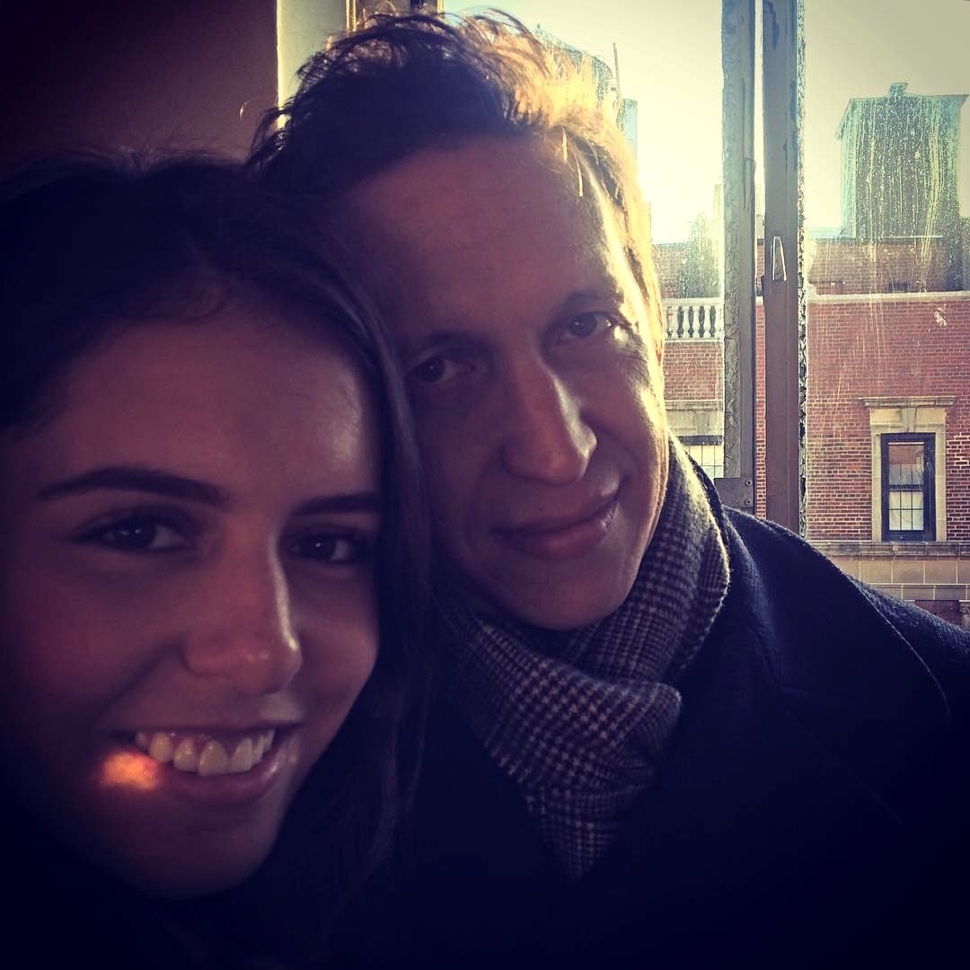 Pablo Valero junto a su hija Camila Valero / Foto: Instagram