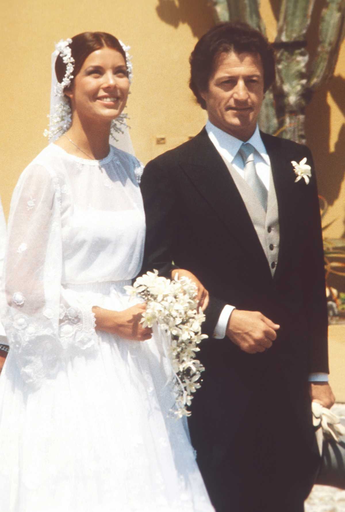 Philippe Junot y Carolina de Mónaco / Foto: Archivo