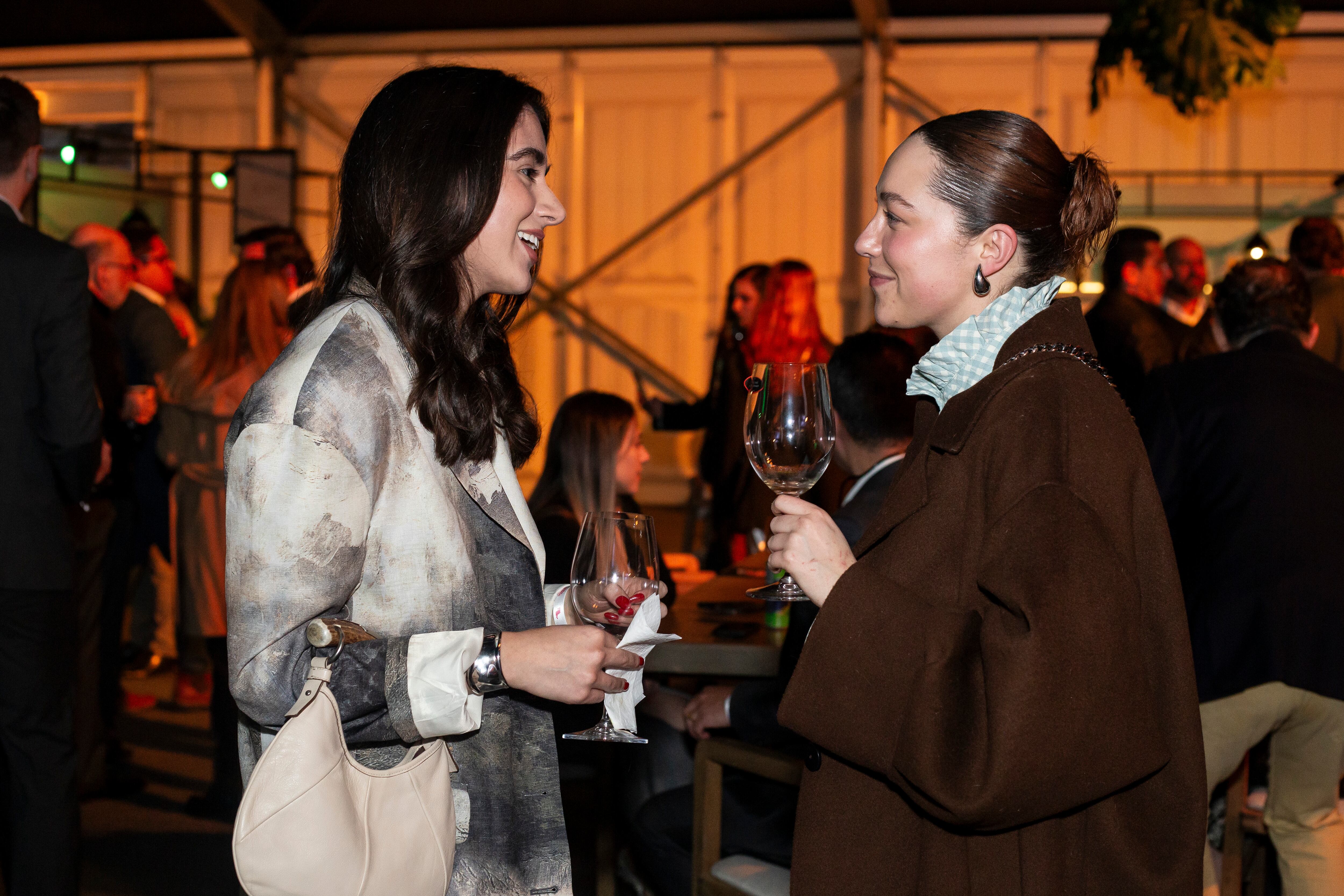 María Fernanda Lara y María Zetina. (Foto: Esteban Torreblanca)