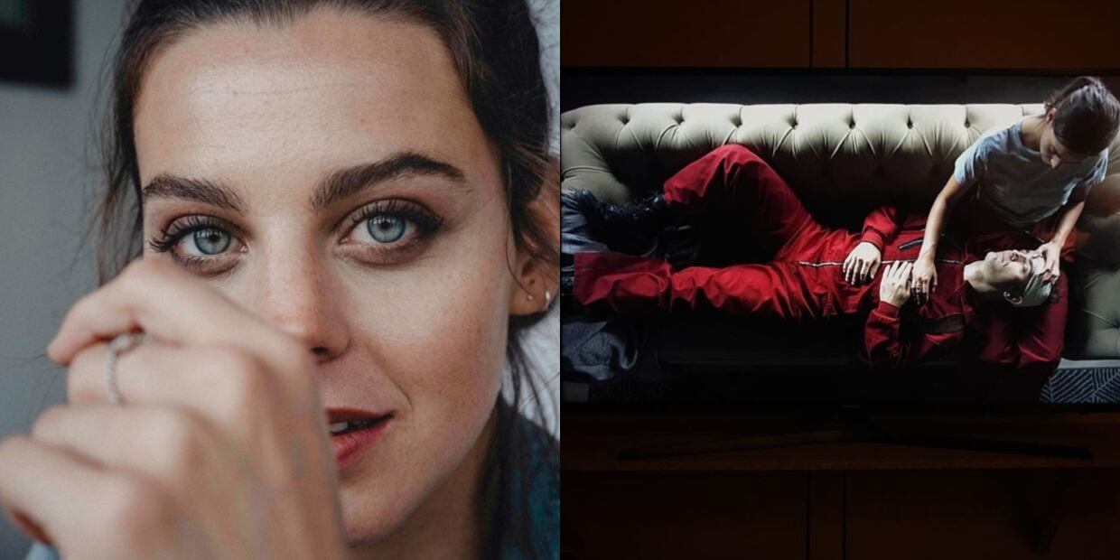 Clara Alvarado, de "La Casa de Papel", es enfermera de pacientes con coronavirus