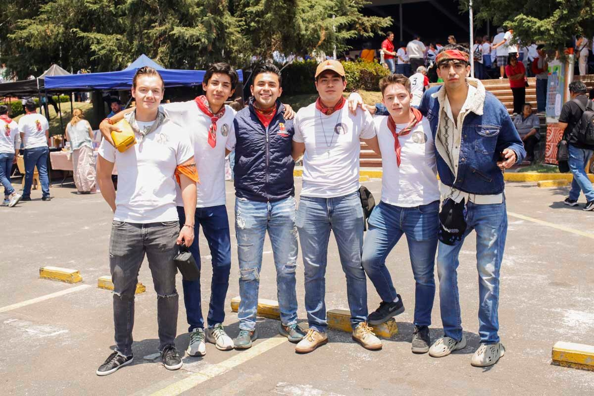 Alonso Suárez, Yosu Nicasio, Óscar Sánchez, Uriel Torres, Sandro Suárez y César Martínez.  (Foto: Esteban Torreblanca)