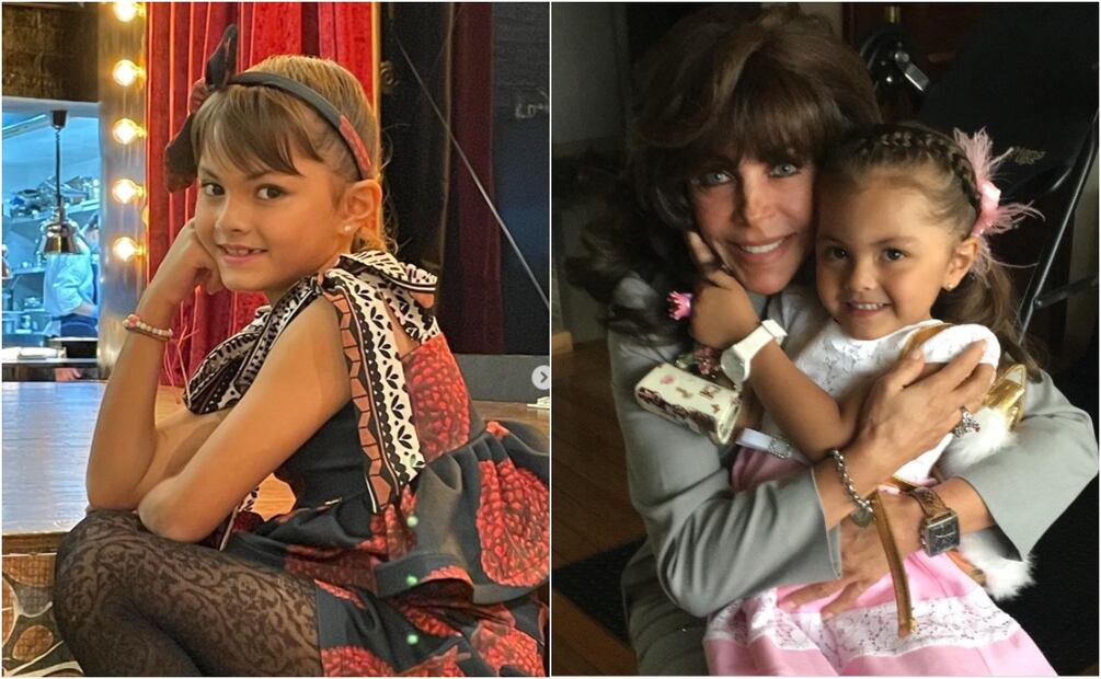 Así ha crecido Rafaela, la hija menor de Cristian Castro que triunfa como mini influencer