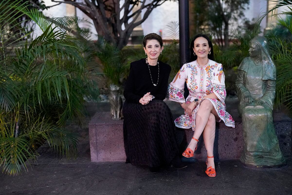 Angela Gómez y Juana Ramírez. (Foto: Leonardo Gómez)