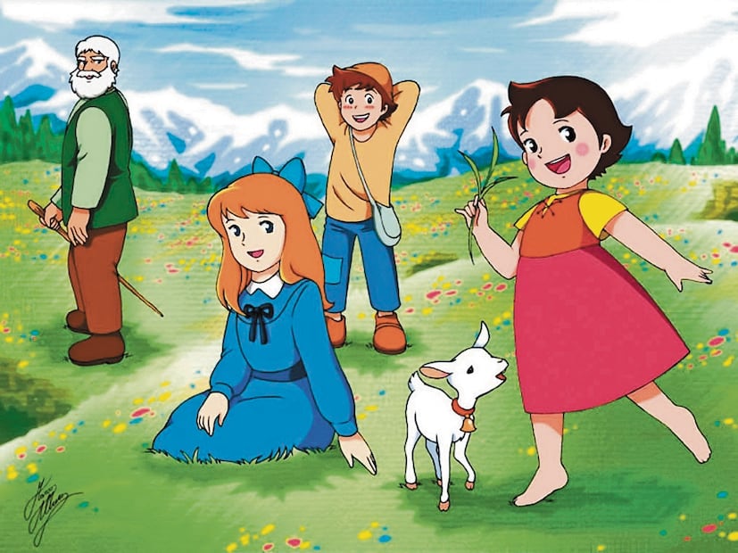 Hace 46 años se estrenó la serie animada ‘Heidi’