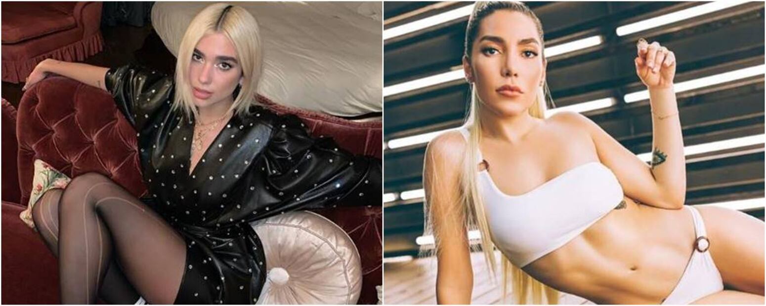 Frida Sofía y Dua Lipa ¿similares? Al parecer, la mexicana eso cree
