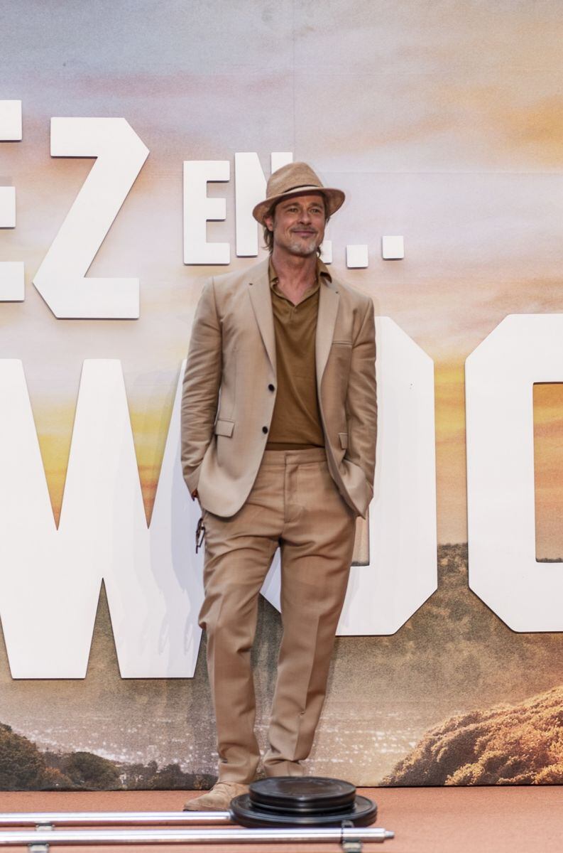 Brad Pitt está en México para presentar la cinta Once upon a time in... Hollywood
