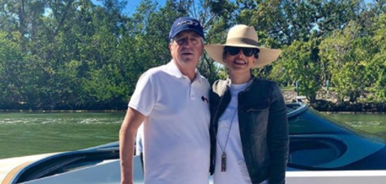 <p>Jorge Vergara y su esposa Rossana Vergara disfrutan sus vacaciones en Brasil. <strong>(Fotos: Instagram)</strong></p>