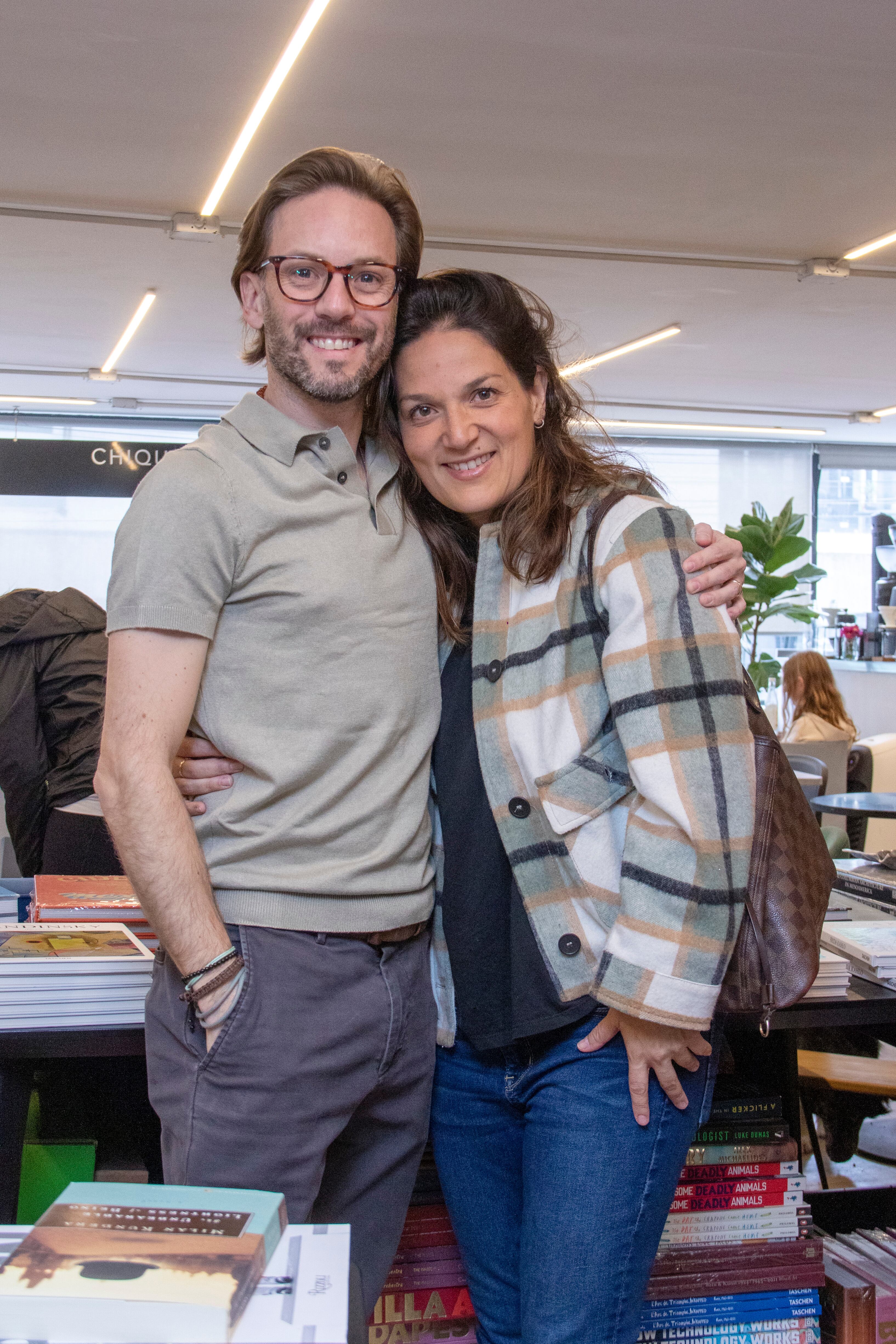 Javier Nader y Marilú Benítez. (Foto: Angélica Chema)