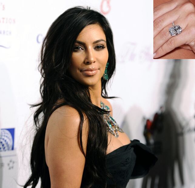 Los anillos de compromiso más espectaculares de las famosas de Hollywood 