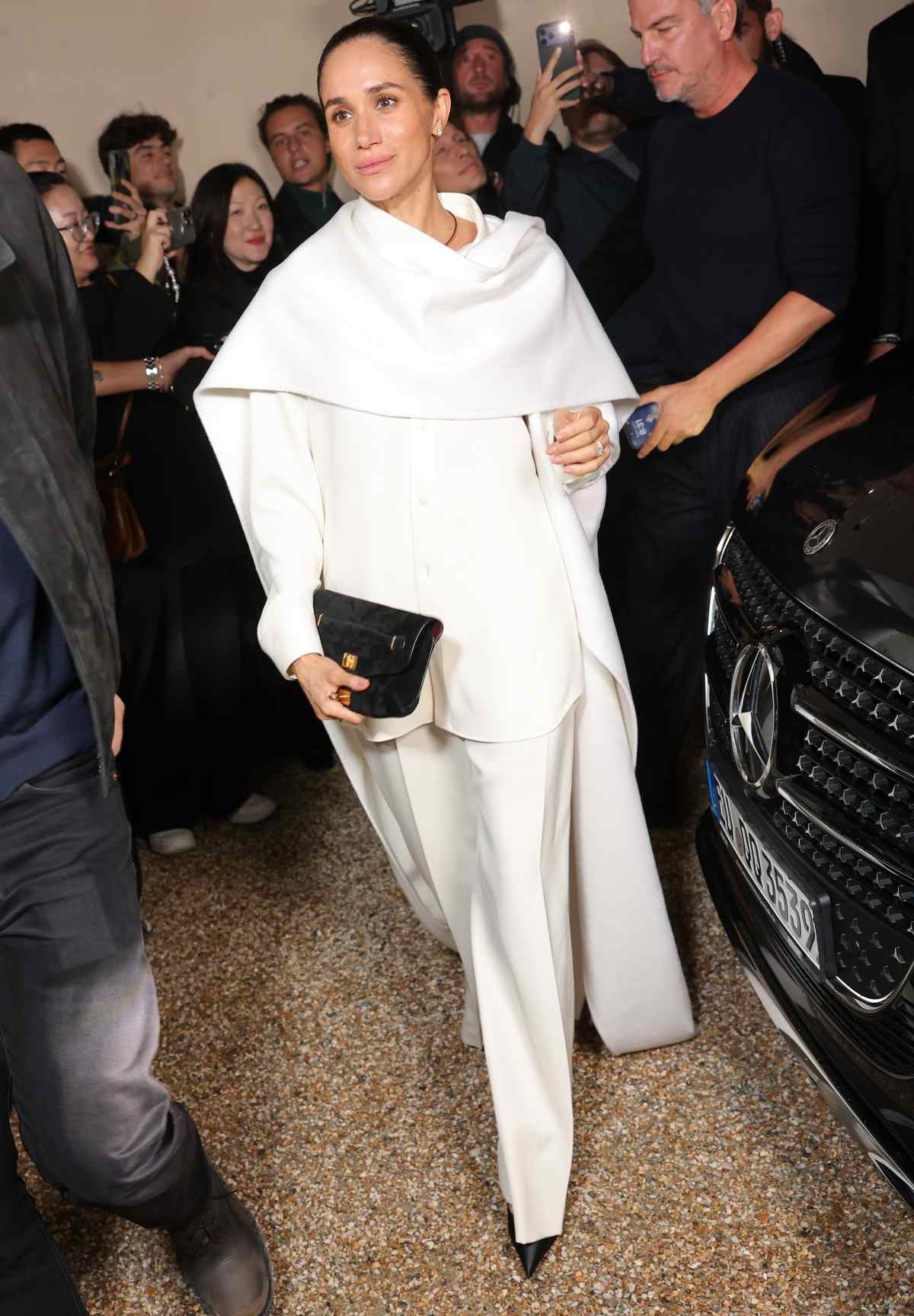Meghan Markle reapareció en la Semana de la Moda en París / Foto: Getty Images