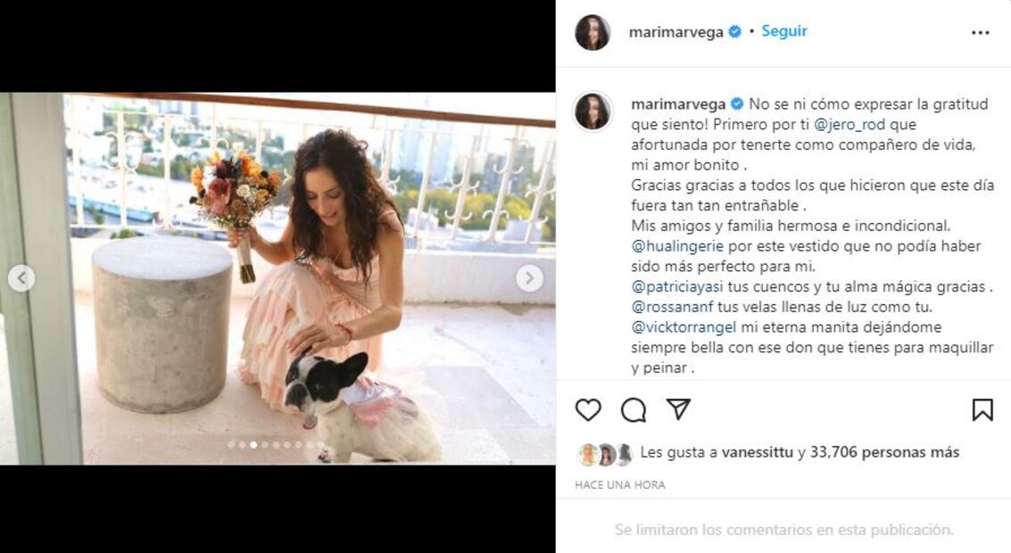 Marimar Vega: El vestido, los invitados y la decoración de su boda con Jerónimo Rodríguez