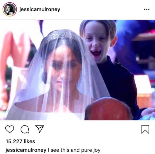 Jessica Mulroney comparte foto inédita de la boda de Meghan Markle