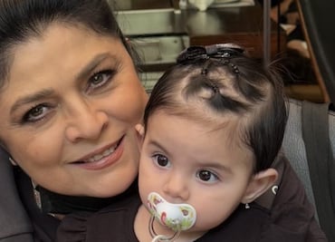 Victoria Ruffo celebra su cumpleaños con una tierna sorpresa de Tessa, su nieta