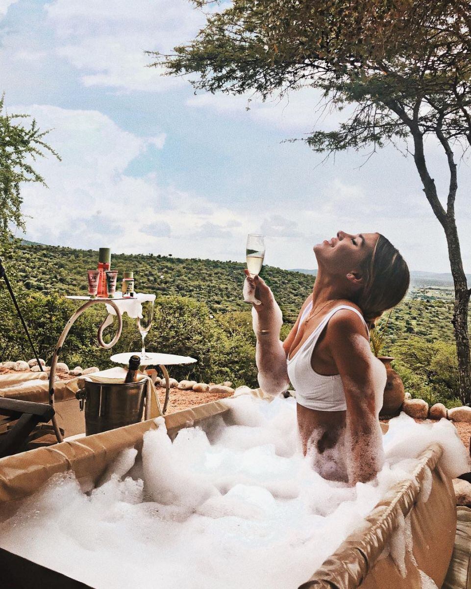 Fotos: El impresionante viaje de Michelle Salas por Kenia 
