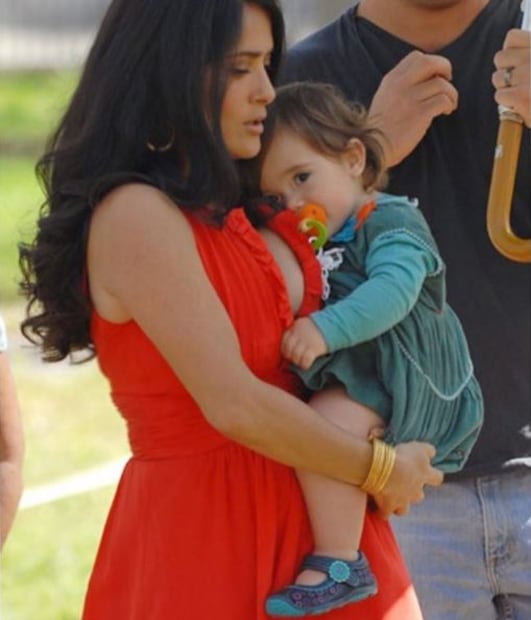 Valentina Paloma, la hija de Salma Hayek, de niña a teen