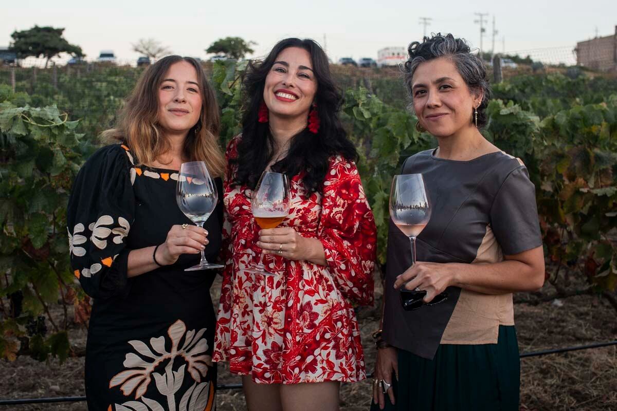 Tania Livier, Pamela Montaño y María Mariño. (Foto: Esteban Torreblanca)