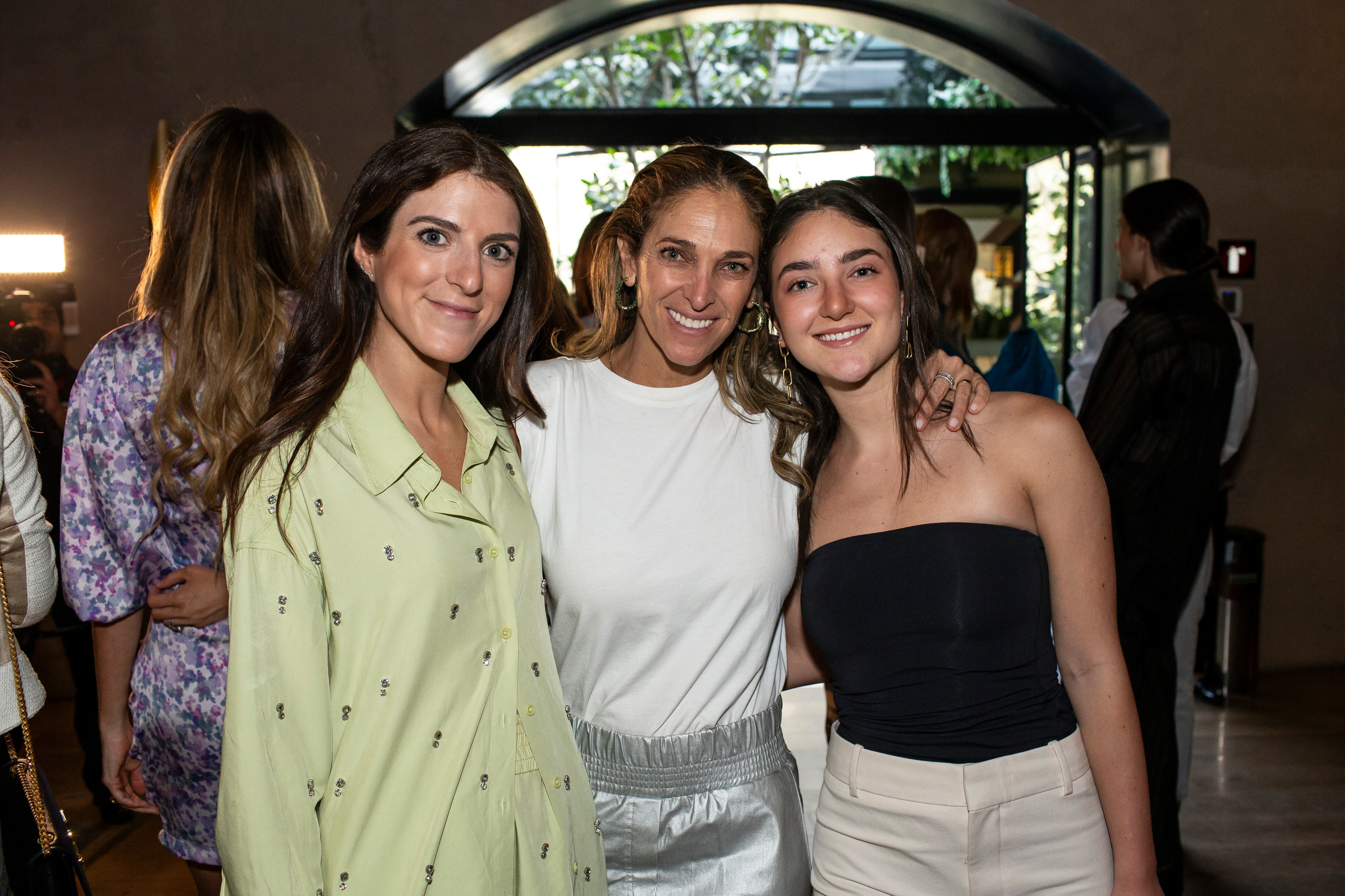 Michelle Sandler, Tammy y Yael Cohen. (Foto: Esteban Torreblanca)