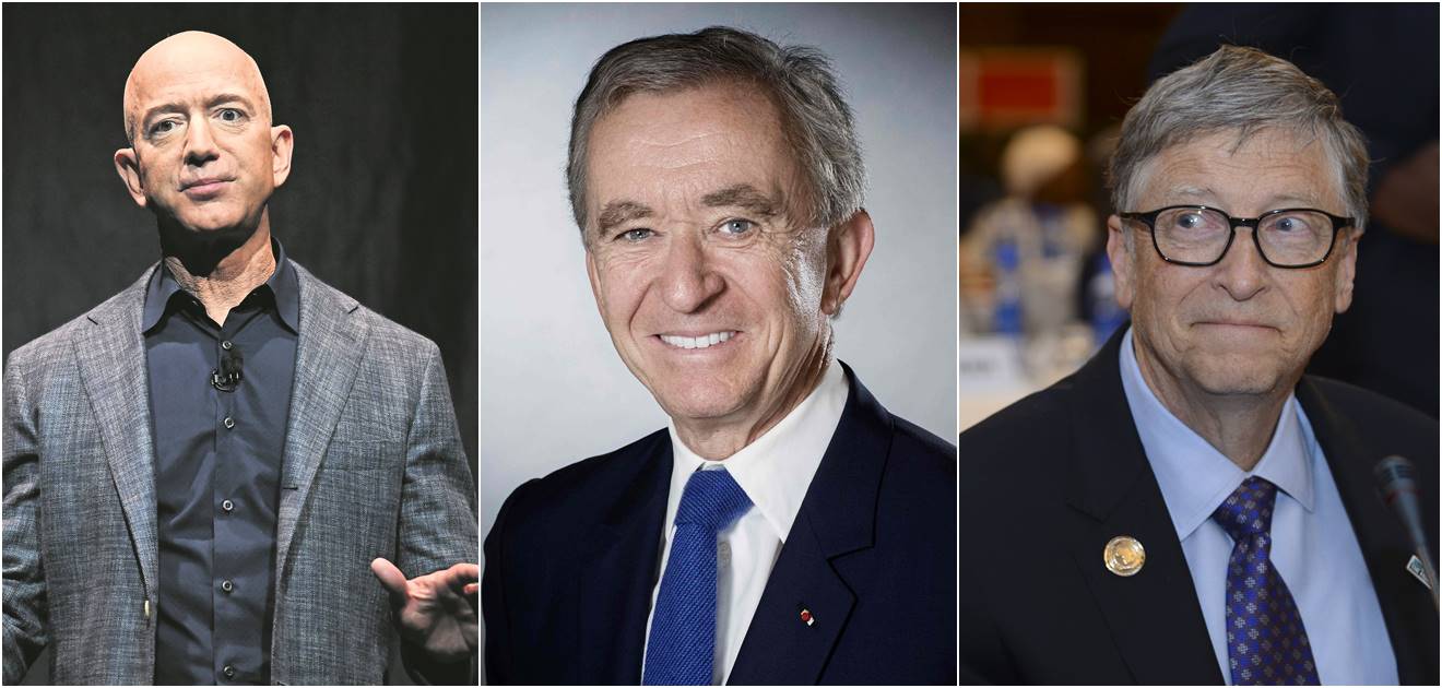Jeff Bezos, a punto de ser superado por Bernard Arnault como la persona más rica del mundo, tras compra de Tiffany & Co. 