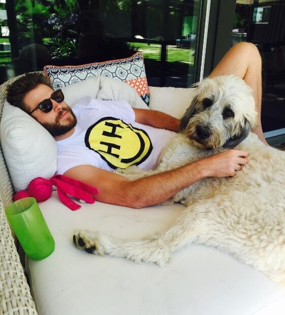 Las fotos de reconciliación entre Liam Hemsworth y Miley Cyrus 