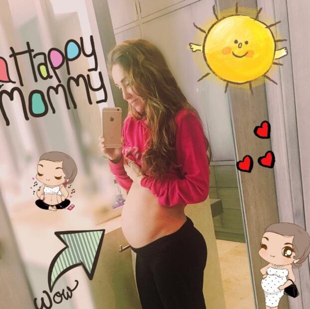 Anahí revela el sexo y el nombre de su primer bebé 