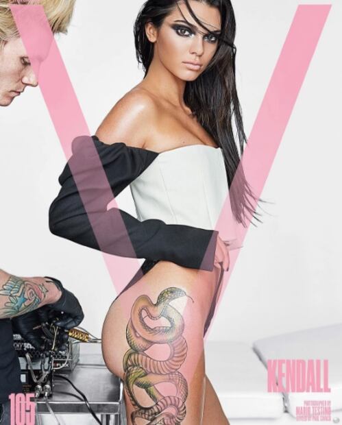 ¿Qué les gusta tatuarse a la famosas?