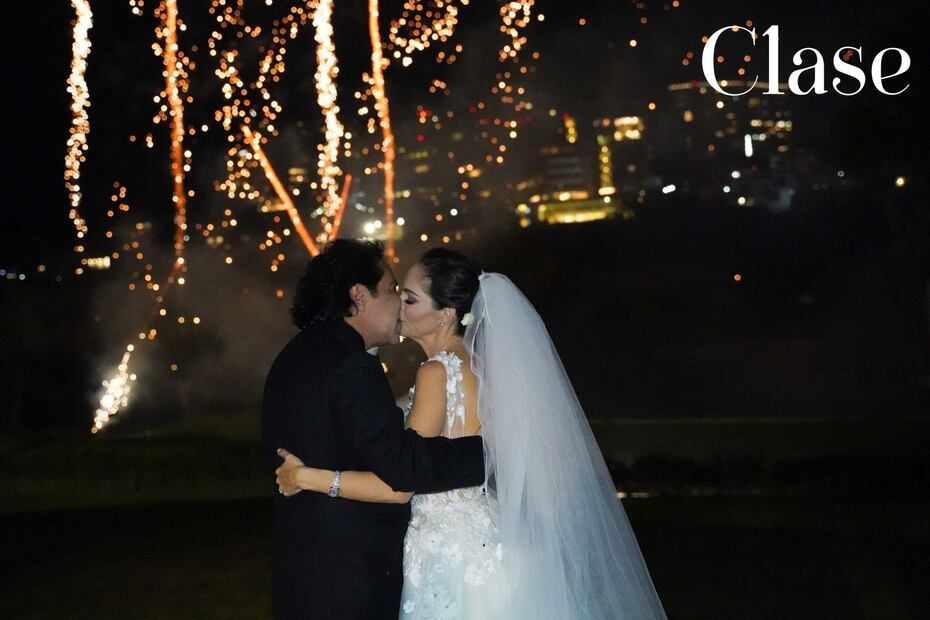 Paulina Abascal y Valentín Girón ¡qué espectacular boda! 