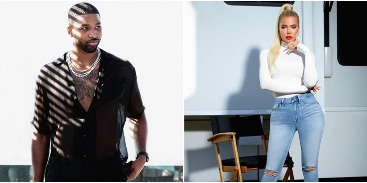 Khloé Kardashian y Tristan Thompson juntos por la fiesta de True 