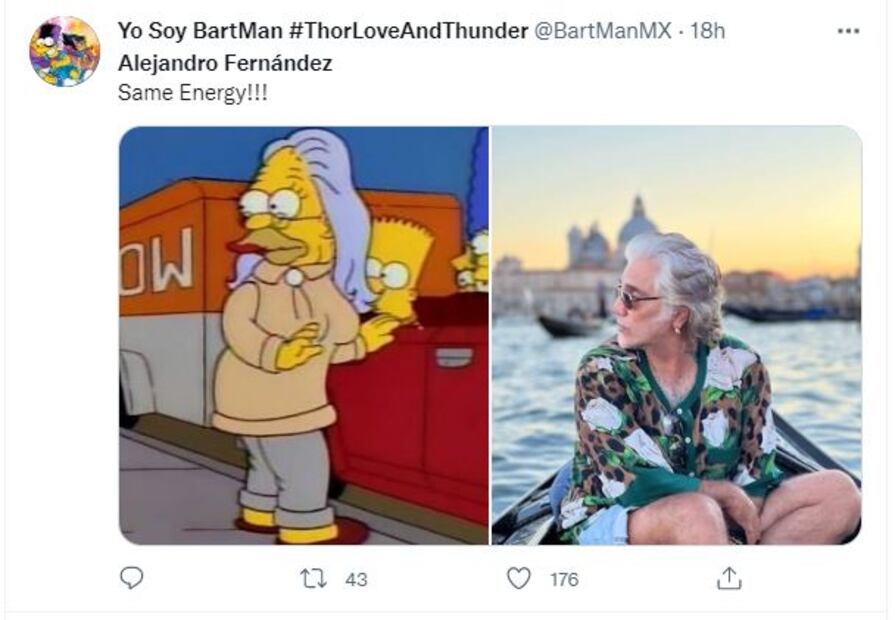 Los memes de Alejandro Fernández y su look con flores y melena al viento