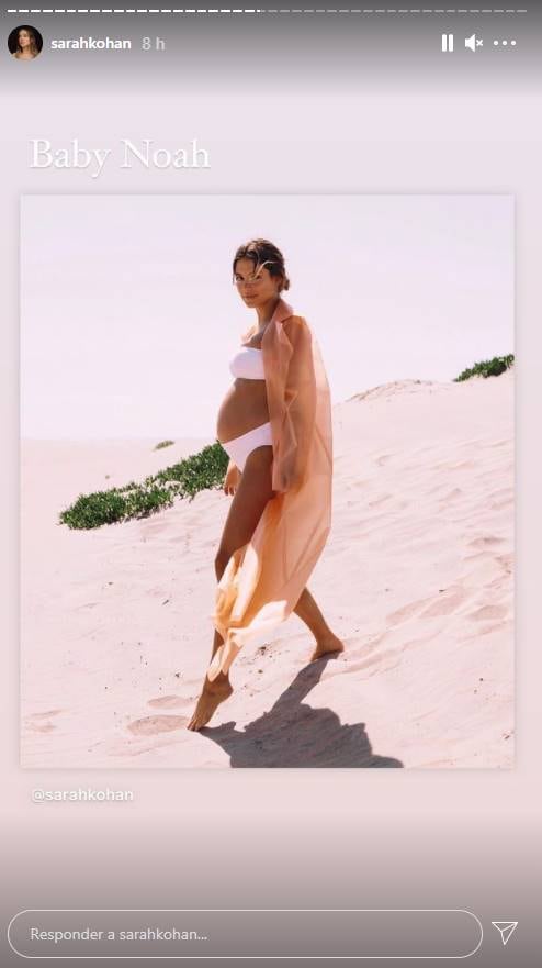 Sarah Kohan, esposa de "Chicharito", celebra los 2 años de Noah con un tierno  álbum de fotos