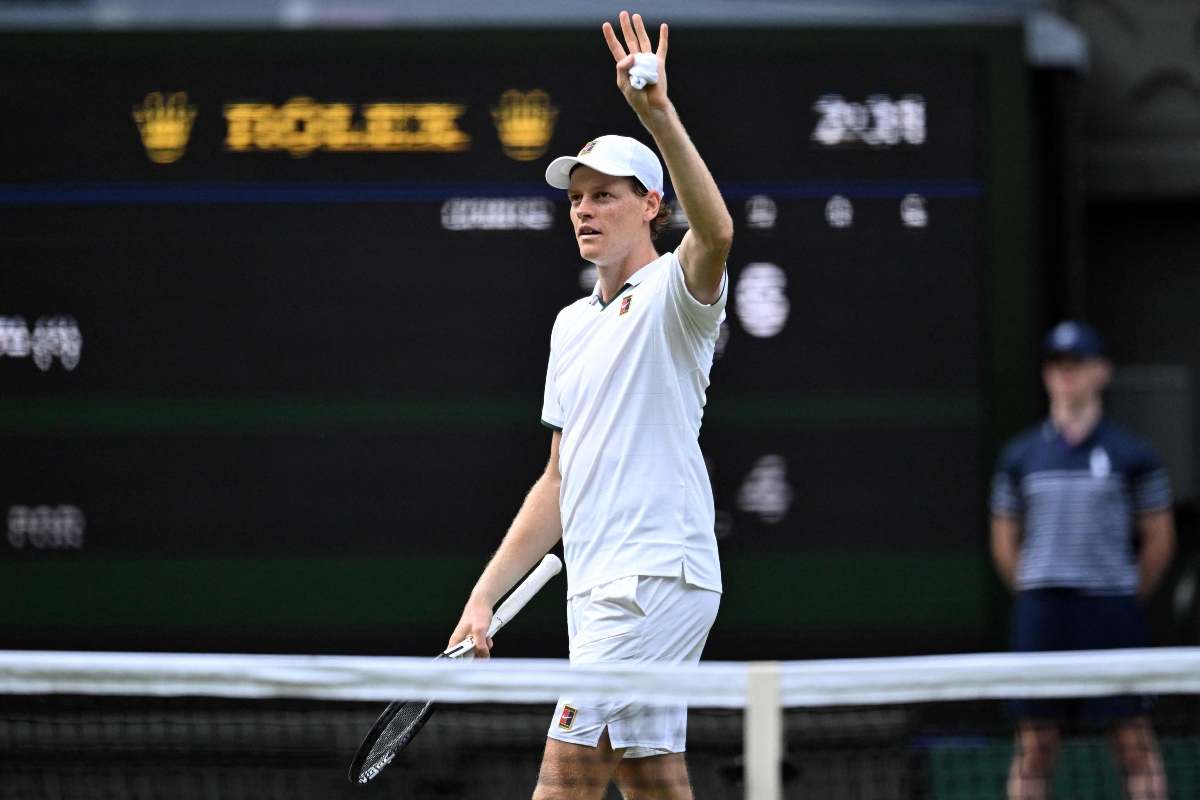 Jannik Sinner en Wimbledon 2026 / Foto: AFP