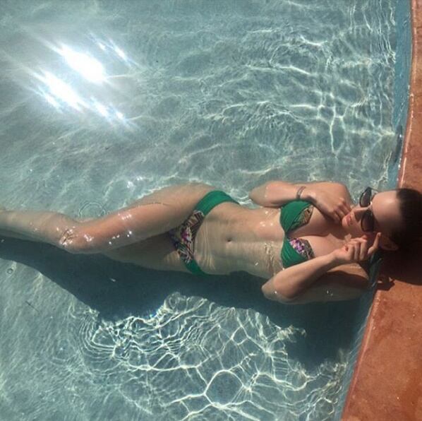 La colección de bikinis de Belinda 