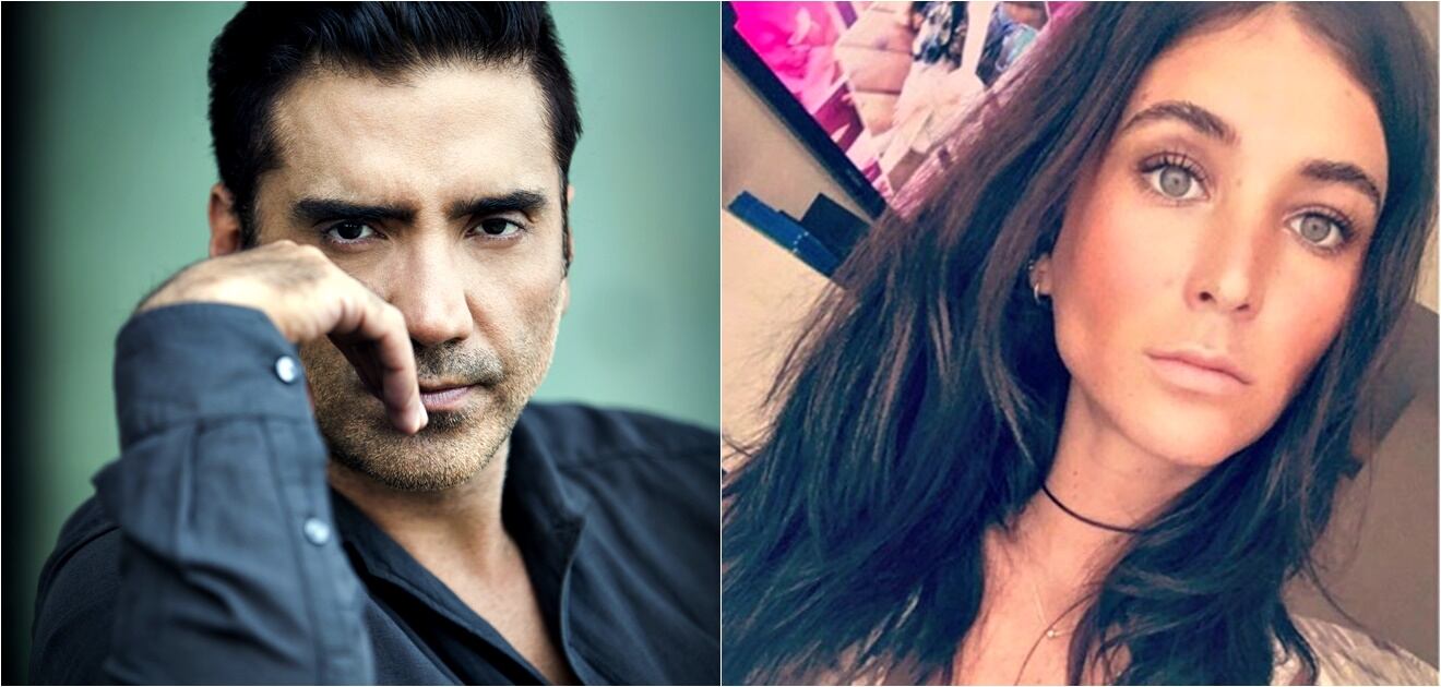 <p>La novia del cantante mexicano, Karla Laveaga, viajó con él y sus amigos al mismo lugar. <strong>(FOTOS: Archivo, Instagram)</strong></p>

