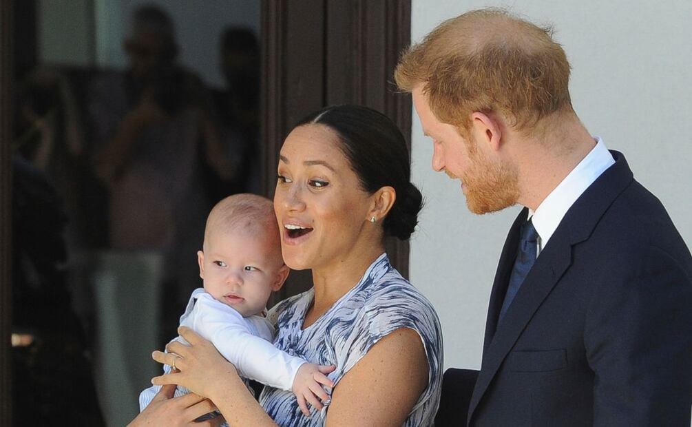 El príncipe Harry y Meghan Markle junto su hijo Archie / Foto: Archivo