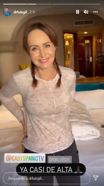 Gaby Spanic presume cintura y derriere tras cirugía estética
